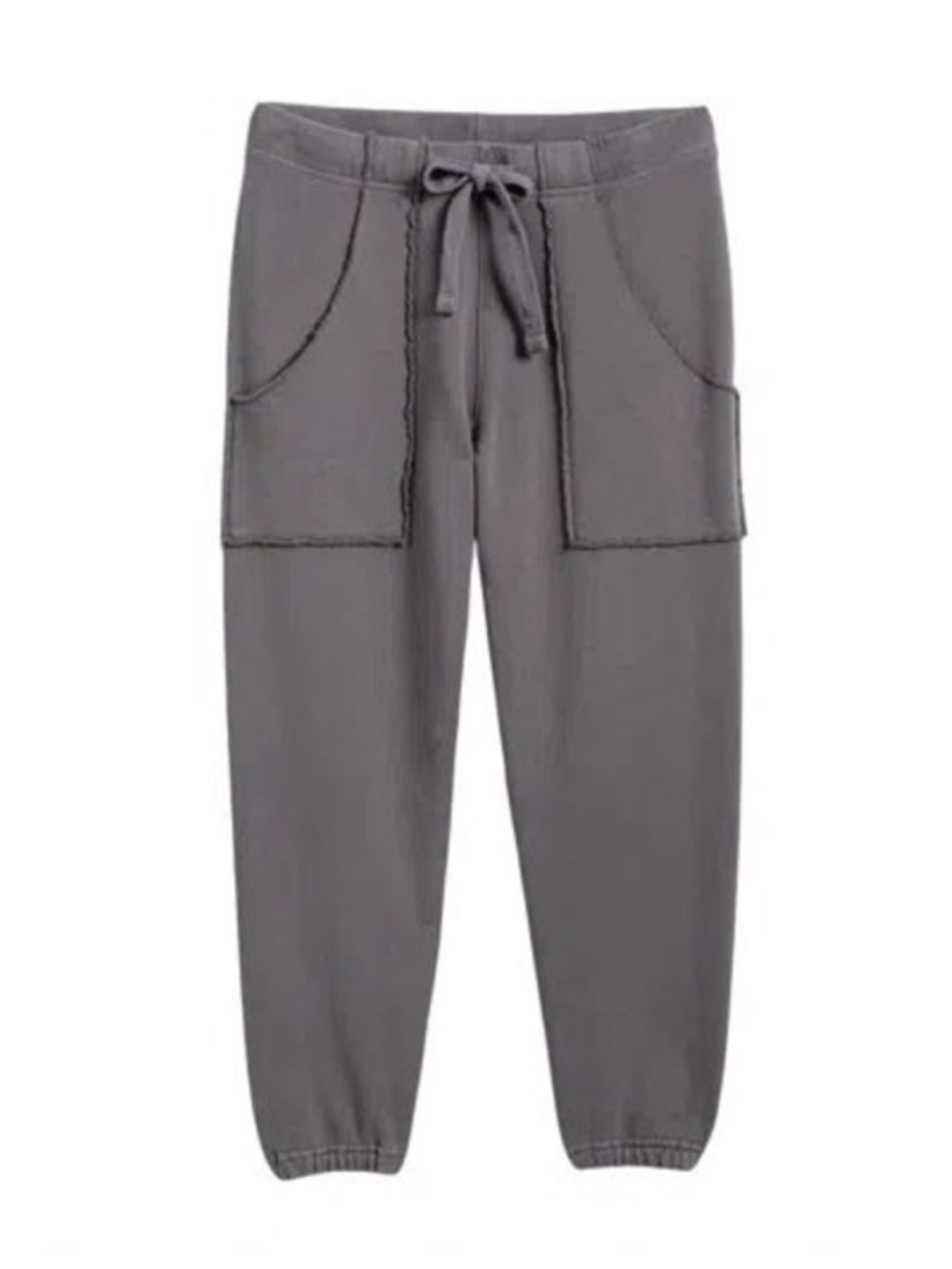 FRANK & EILEEN eamon cotton jogger pants dark gray size M